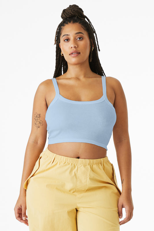 BELLA+CANVAS ® Women's Micro Rib Spaghetti Strap Tank BC1012