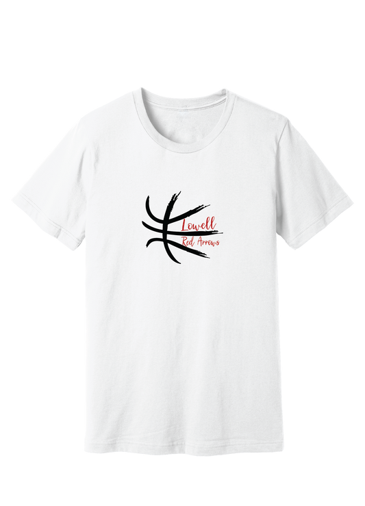 Lowell Red Arrow Basketball 5 T-Shirt