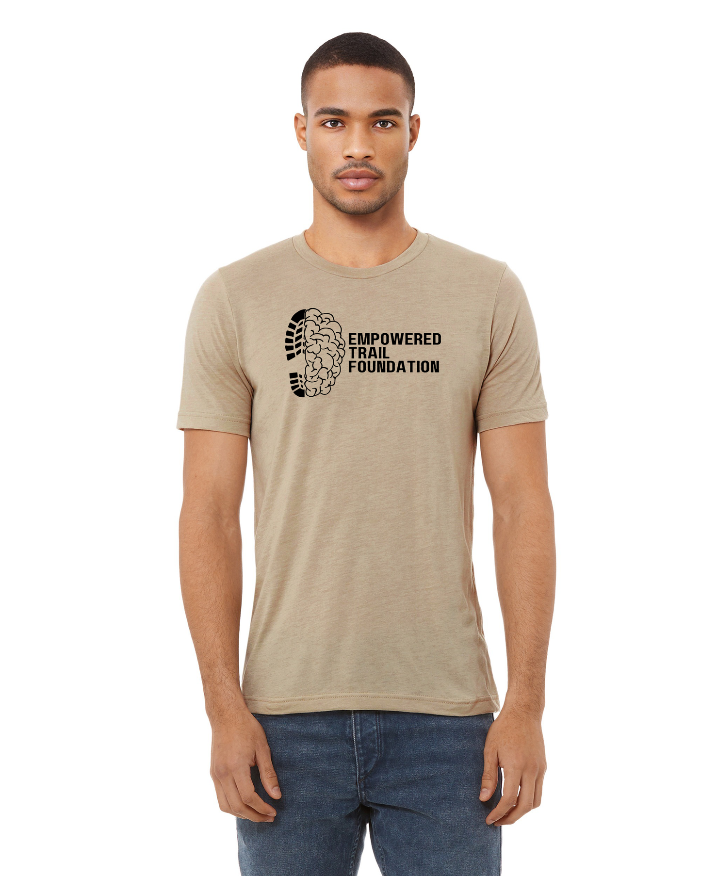 BELLA+CANVAS® 3413 Triblend Empowered Trail Foundation Tees