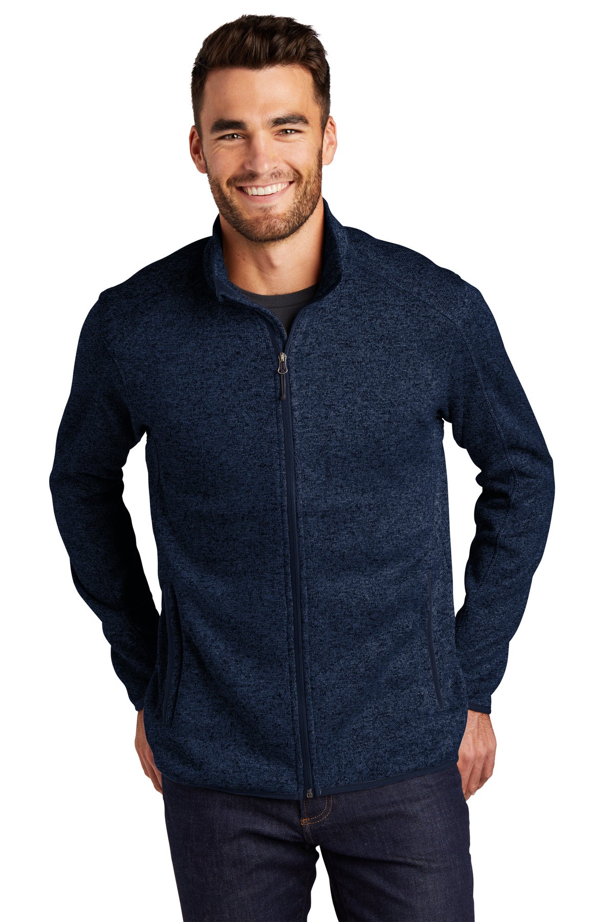 Port Authority ® Sweater Fleece Jacket. F232
