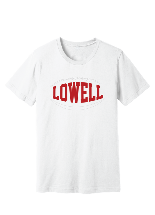 Lowell Red Arrow Football 1 T-Shirt