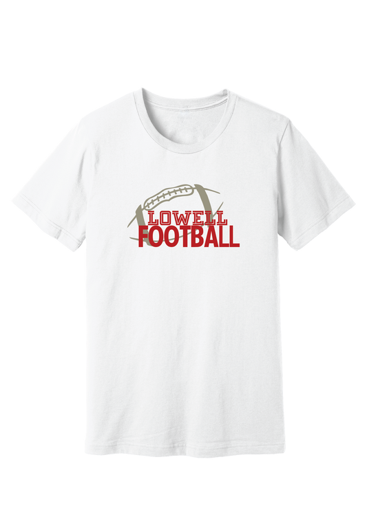 Lowell Red Arrow Football 4 T-Shirt