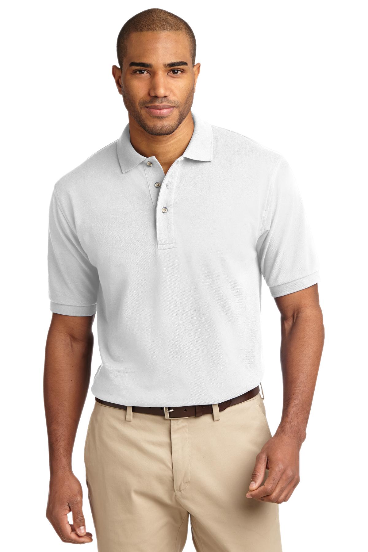 Port Authority ® Heavyweight Cotton Pique Polo. K420