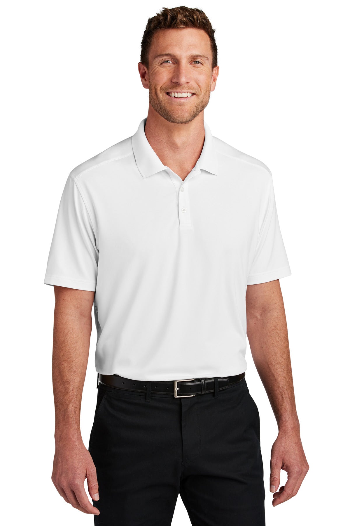 Port Authority ® City Stretch Flat Knit Polo K683