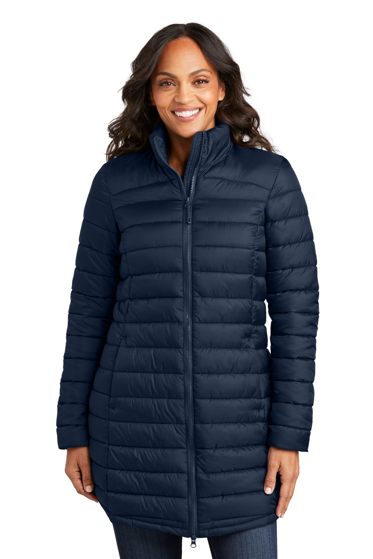 Port Authority ® Women's Horizon Puffy Long Jacket L365