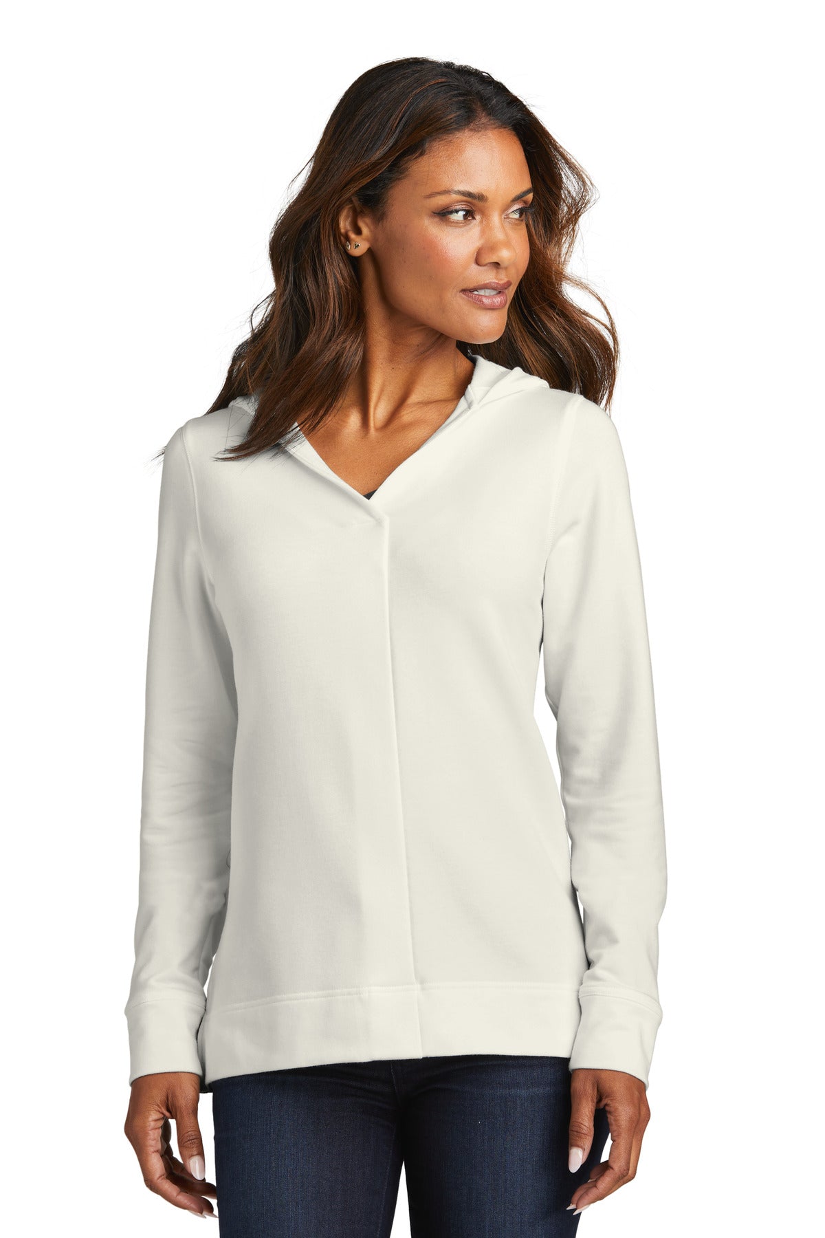 Port Authority ® Women's Microterry Pullover Hoodie LK826