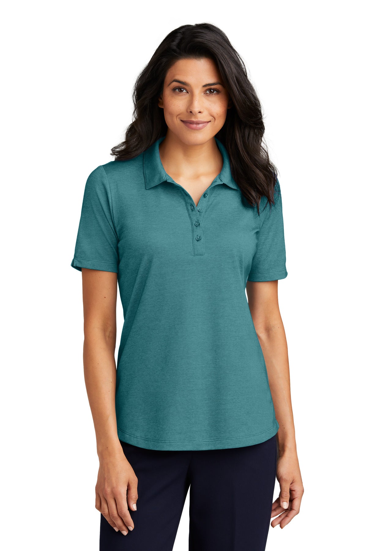 Port Authority ® Women's Fine Pique Blend Polo LK830