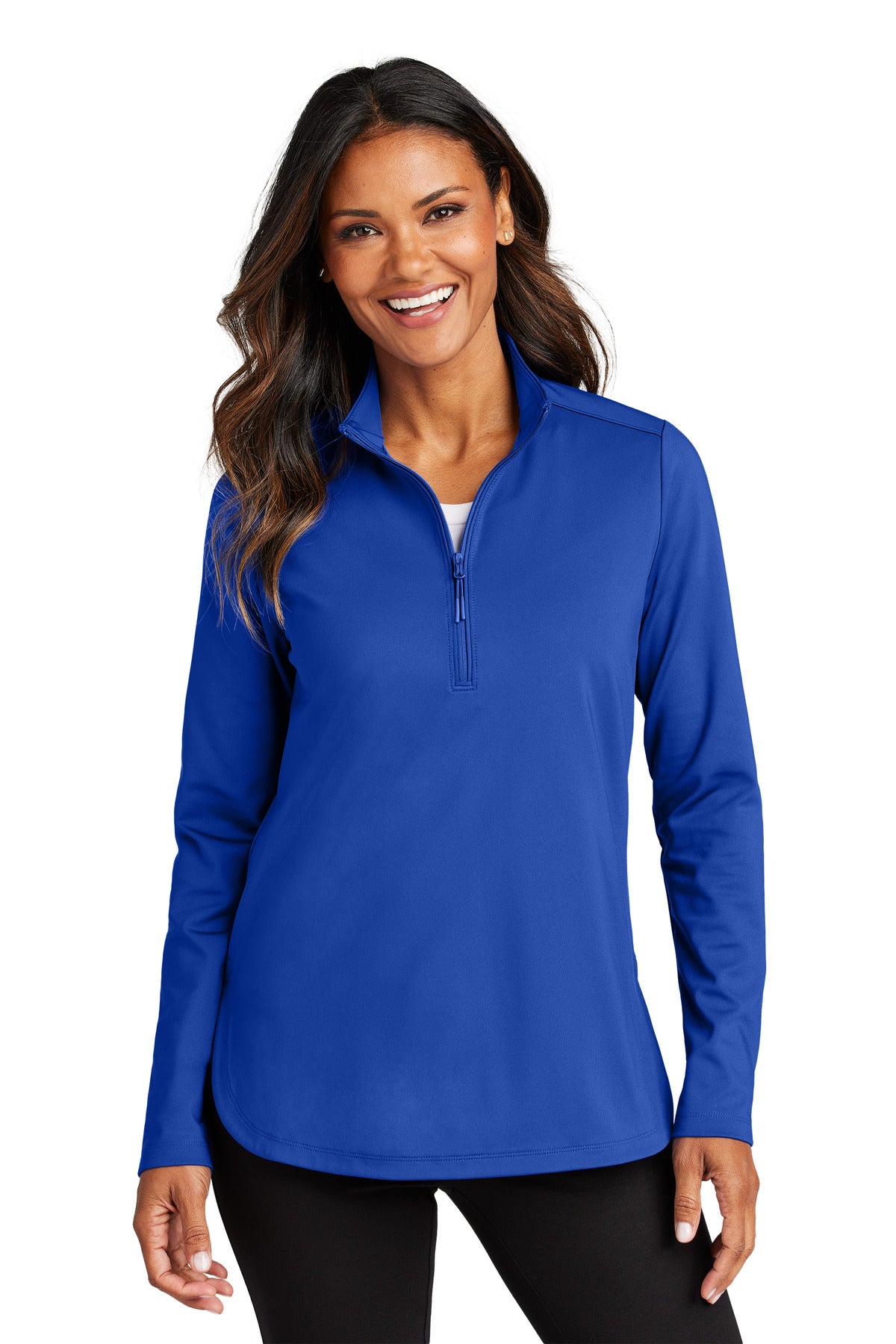 Port Authority ® Women's C-FREE ® Double Knit 1/4-Zip LK880