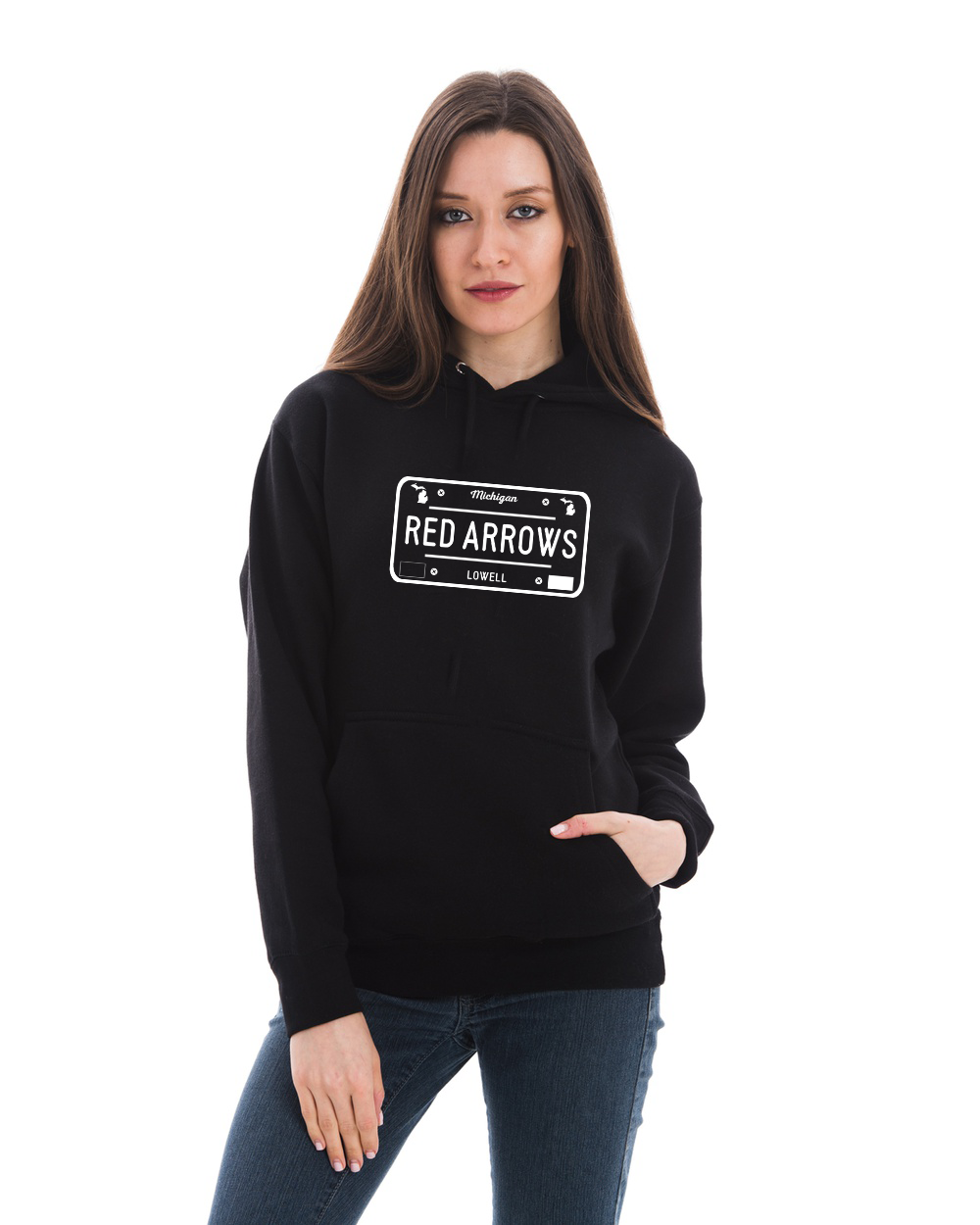 Lowell License Plate Hoodie