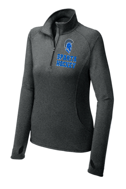 Sport-Tek® Women's Sport-Wick® Stretch 1/4-Zip Pullover LST561