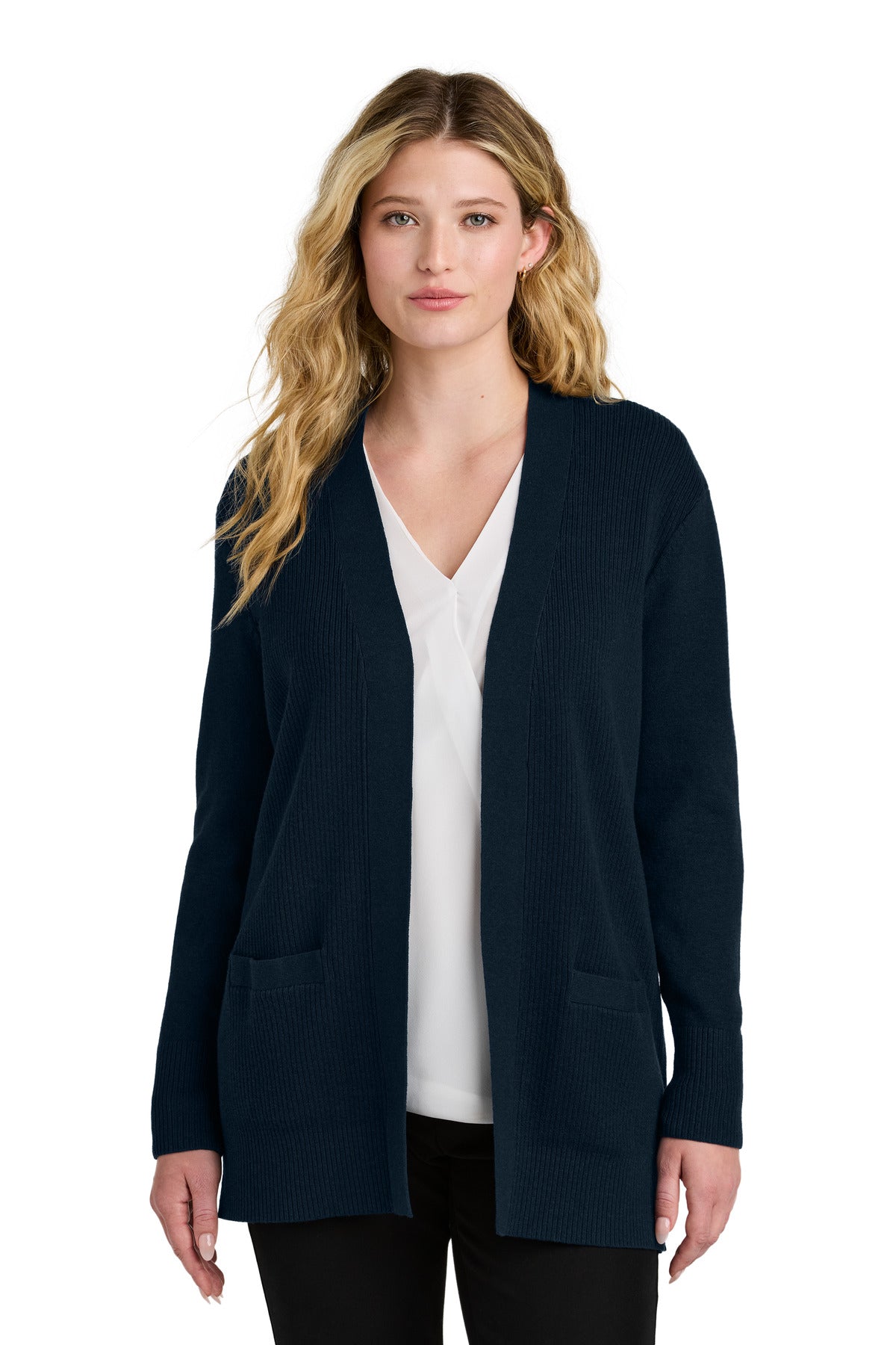 Port Authority ® Women's Easy Care Open-Front Cardigan Sweater LSW2890