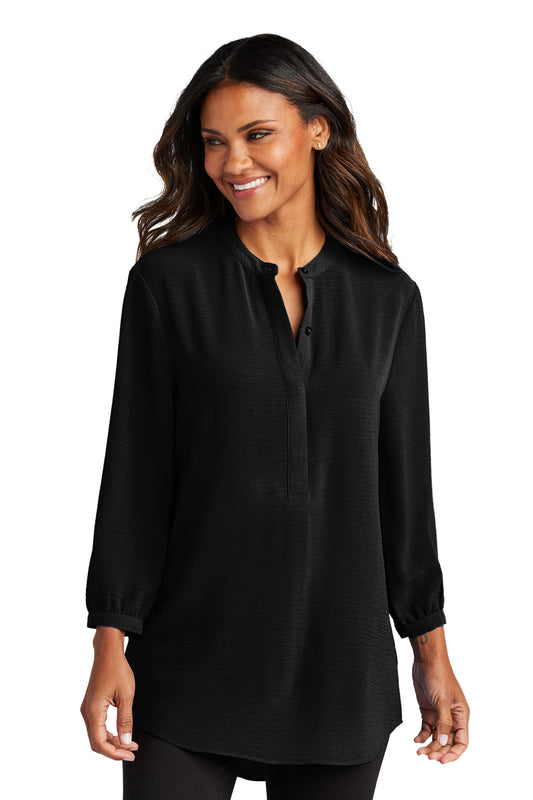 Port Authority ® Women's 3/4-Sleeve Textured Crepe Tunic LW713