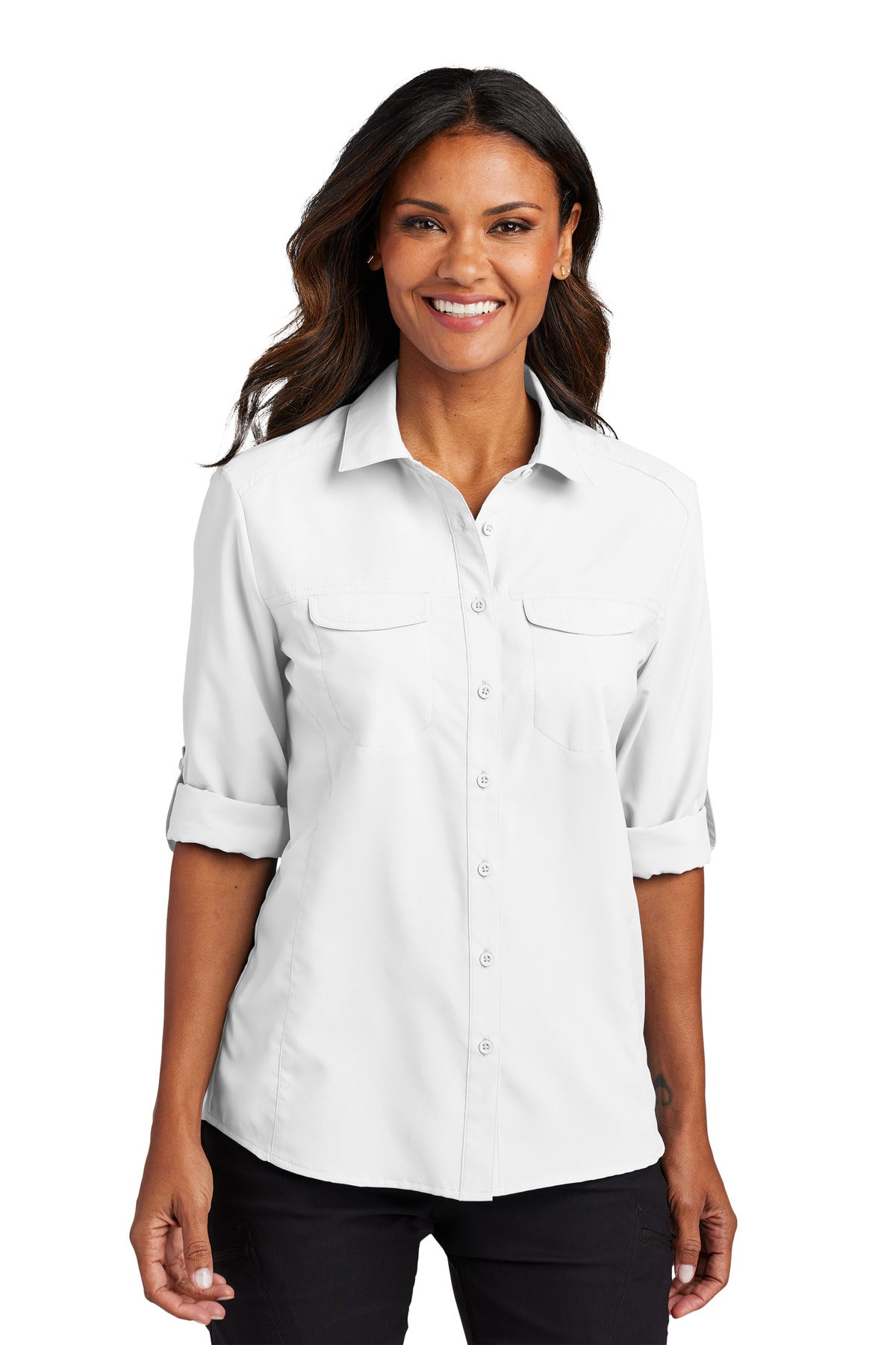 Port Authority ® Women's Long Sleeve UV Daybreak Shirt LW960
