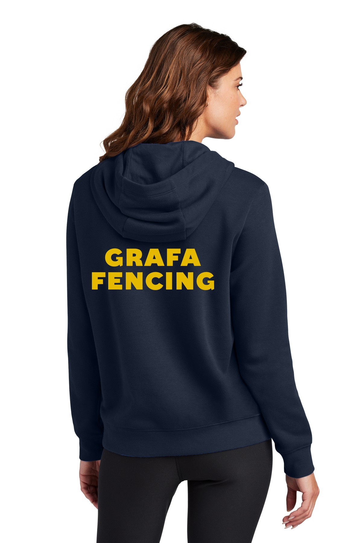 Nike Women's Club Fleece Sleeve Swoosh Pullover Hoodie NKFD9889