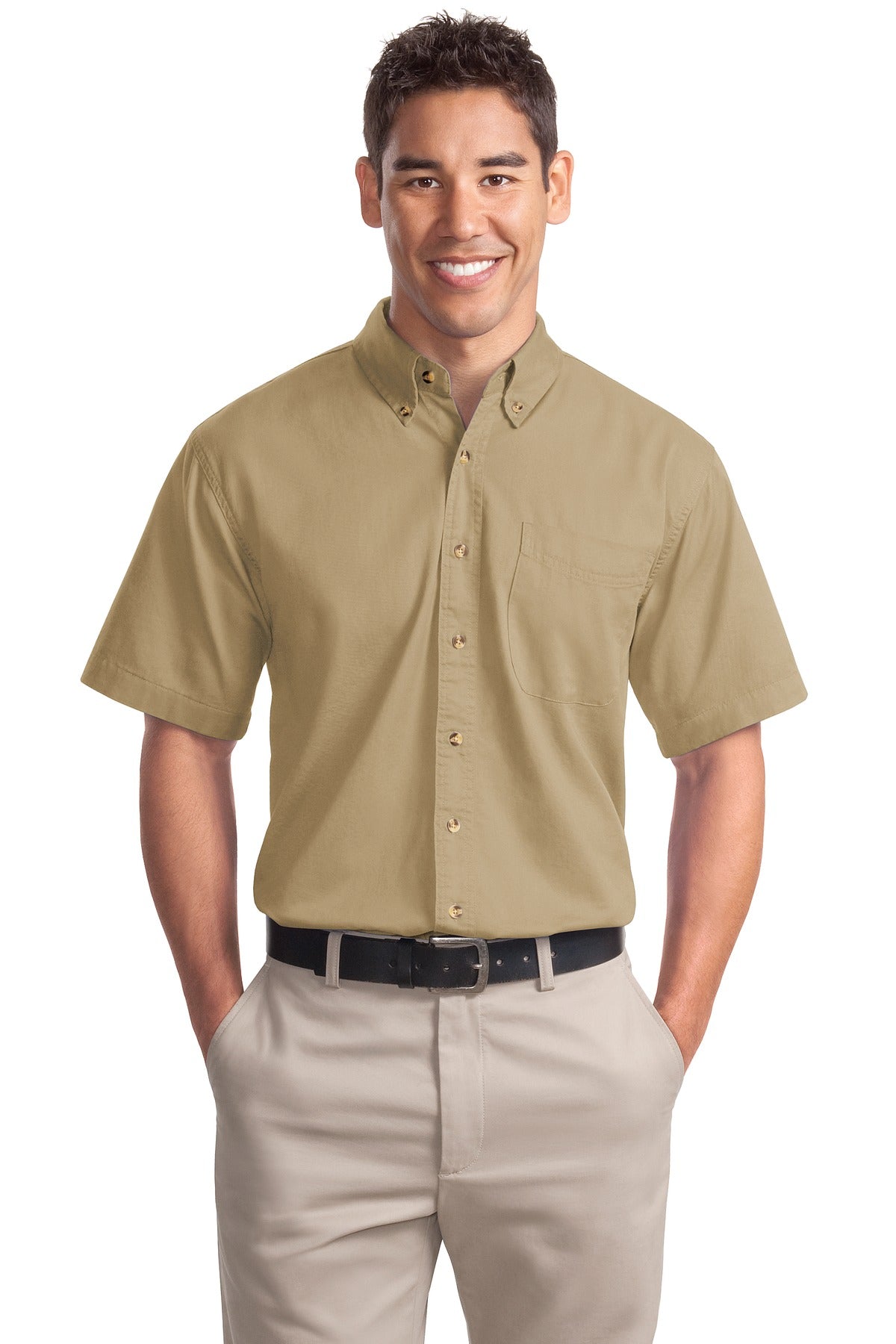 Port Authority ® Short Sleeve Twill Shirt. S500T