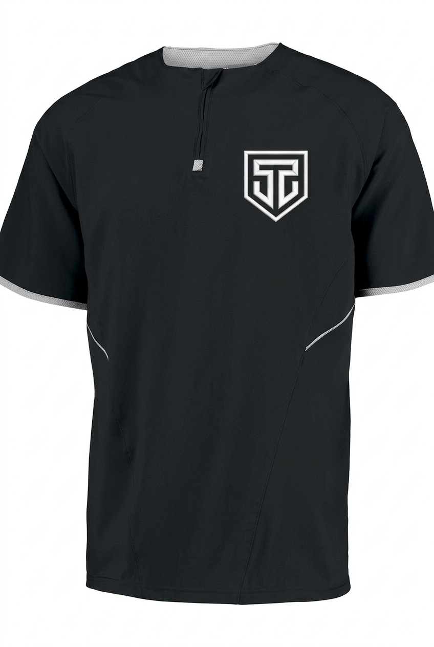 Russell pullover with Cage 52 left-chest logo