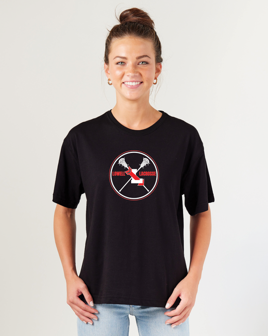 Lowell Varisty LAX - Enza® 10079 Ladies Essential Boxy Tee EZ100