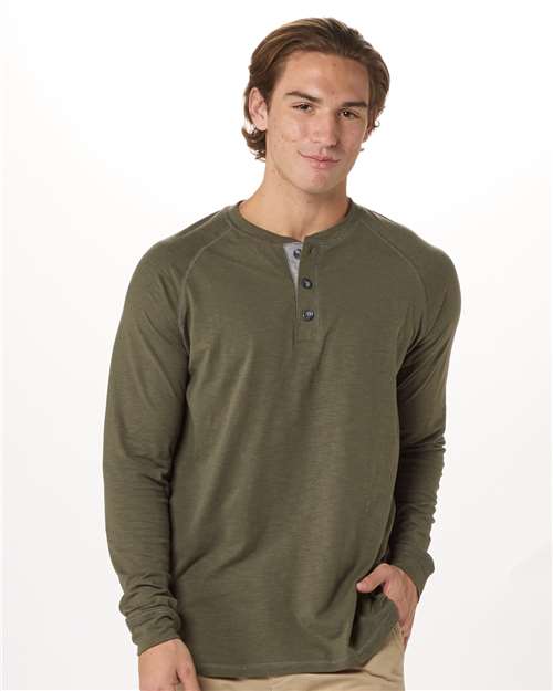 Henley Long Sleeve T-Shirt