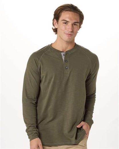 Henley Long Sleeve T-Shirt