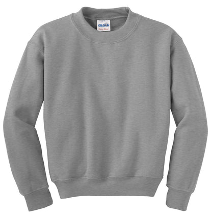 Gildan ®  Youth Heavy Blend™ Crewneck Sweatshirt.  18000B