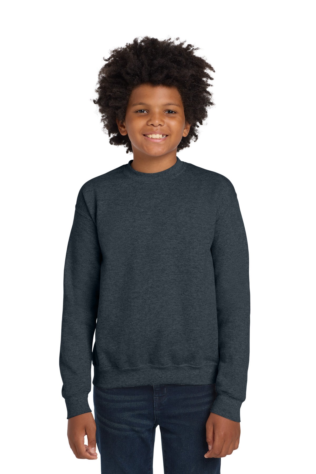 Gildan ®  Youth Heavy Blend™ Crewneck Sweatshirt.  18000B