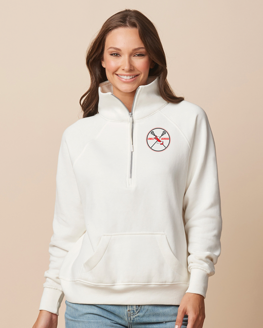 Lowell Varsity LAX - Enza® 31179 Ladies Boxy Half Zip Fleece EZ311