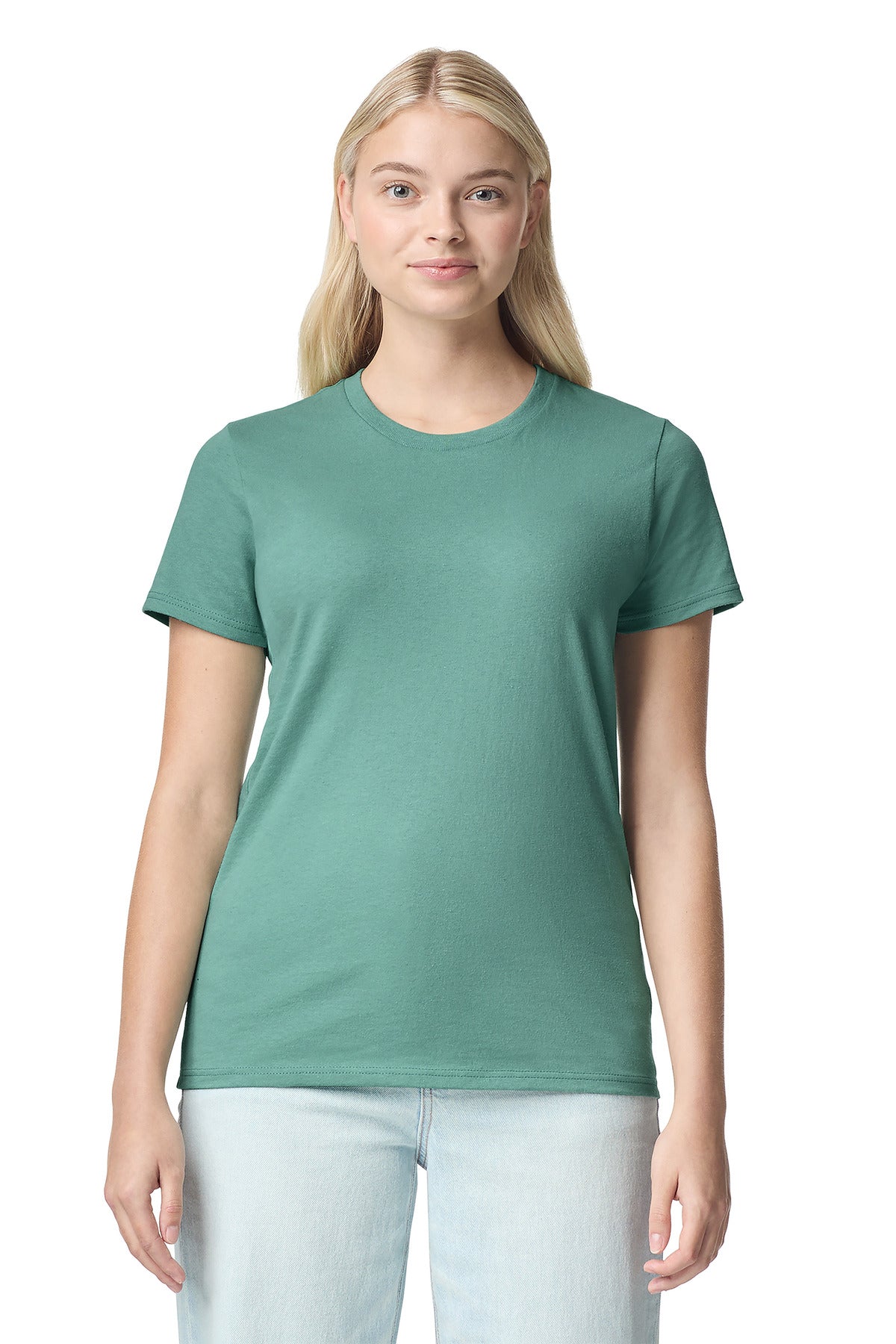 Gildan ®  Women's Heavy Cotton™ 100% Cotton T-Shirt. 5000L