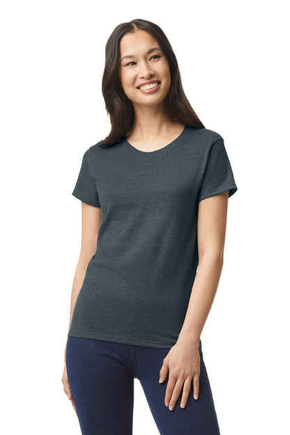 Gildan ®  Women's Heavy Cotton™ 100% Cotton T-Shirt. 5000L