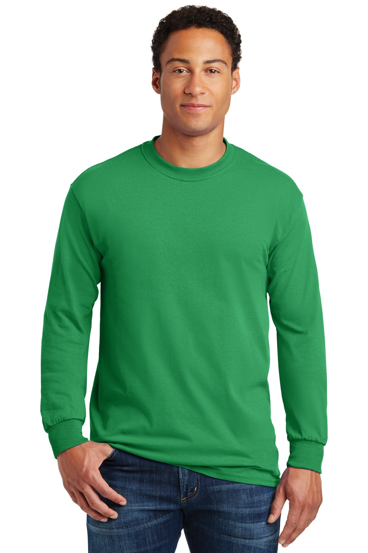 Gildan ®  - Heavy Cotton ™  100% Cotton Long Sleeve T-Shirt.  5400