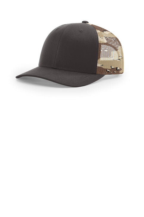 112PM Richardson Printed Mesh Trucker