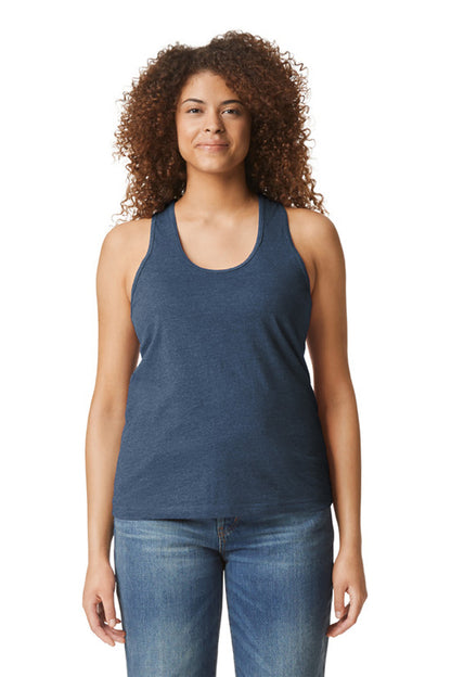 Gildan  74;  Softstyle ®  Women's CVC Racerback Tank 64220LCVC