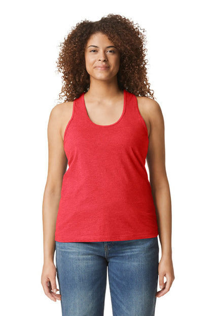 Gildan  74;  Softstyle ®  Women's CVC Racerback Tank 64220LCVC