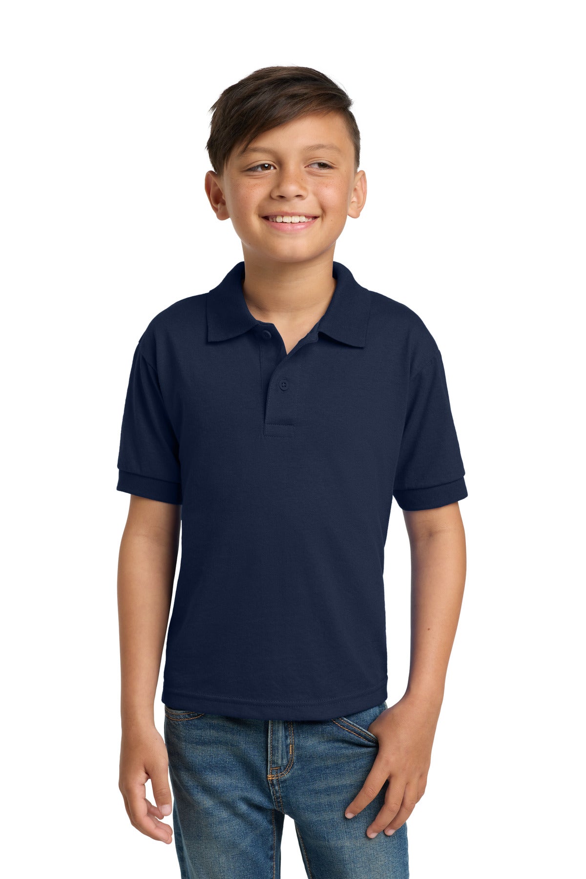 Gildan ®  Youth DryBlend ®  6-Ounce Jersey Knit Sport Shirt. 8800B