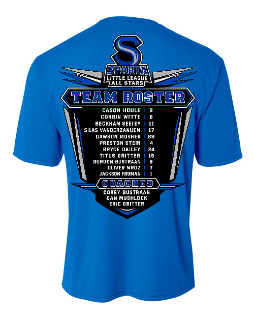 Team Bustraan All Star Roster Shirt