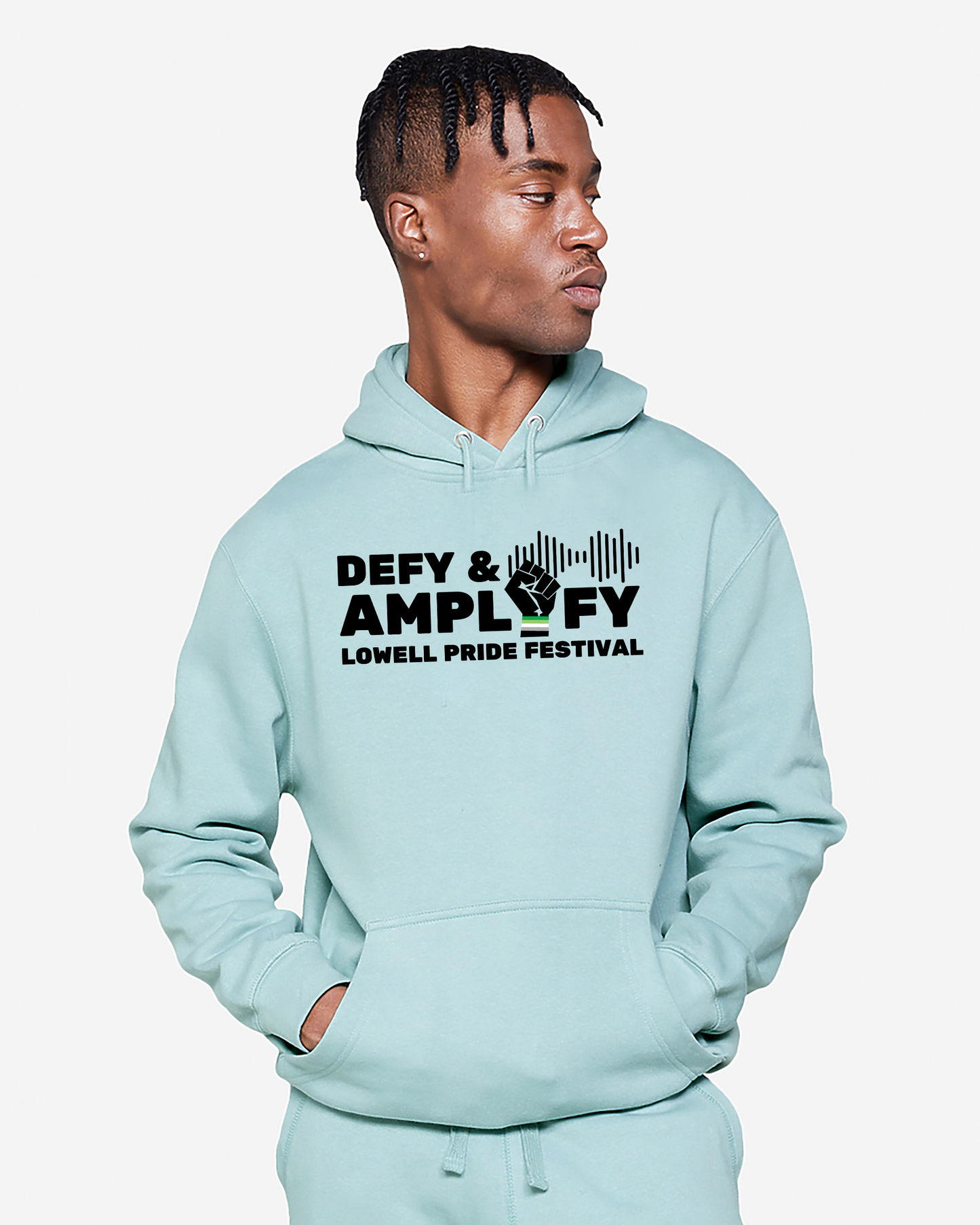 Aromantic Pride - Lowell Pride Hoodie