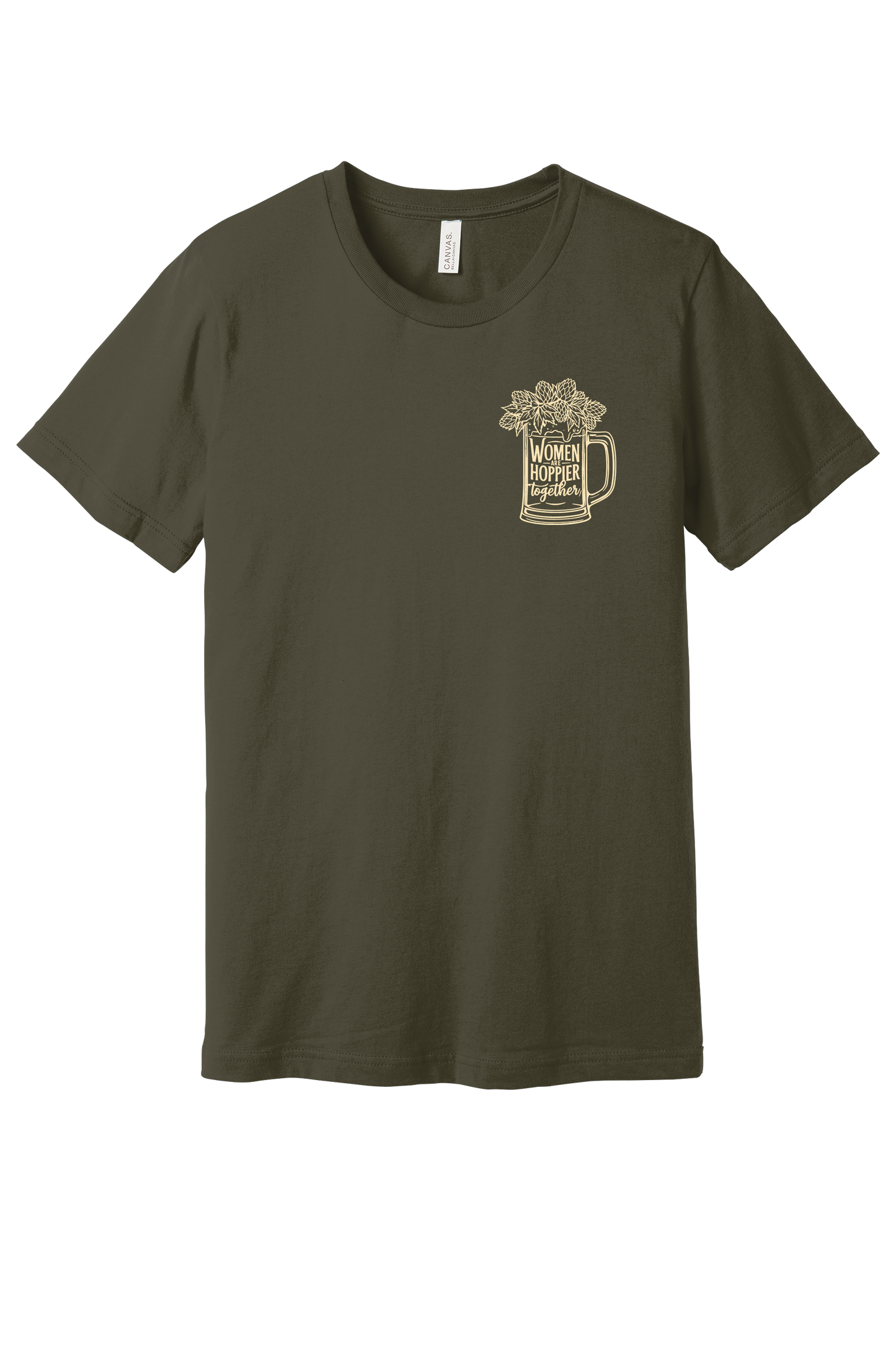 Barley's Angels Tee - CV207 Dark Olive