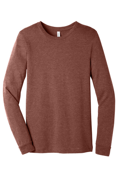 BELLA+CANVAS ®  Unisex Heather CVC Long Sleeve Tee BC3501CVC