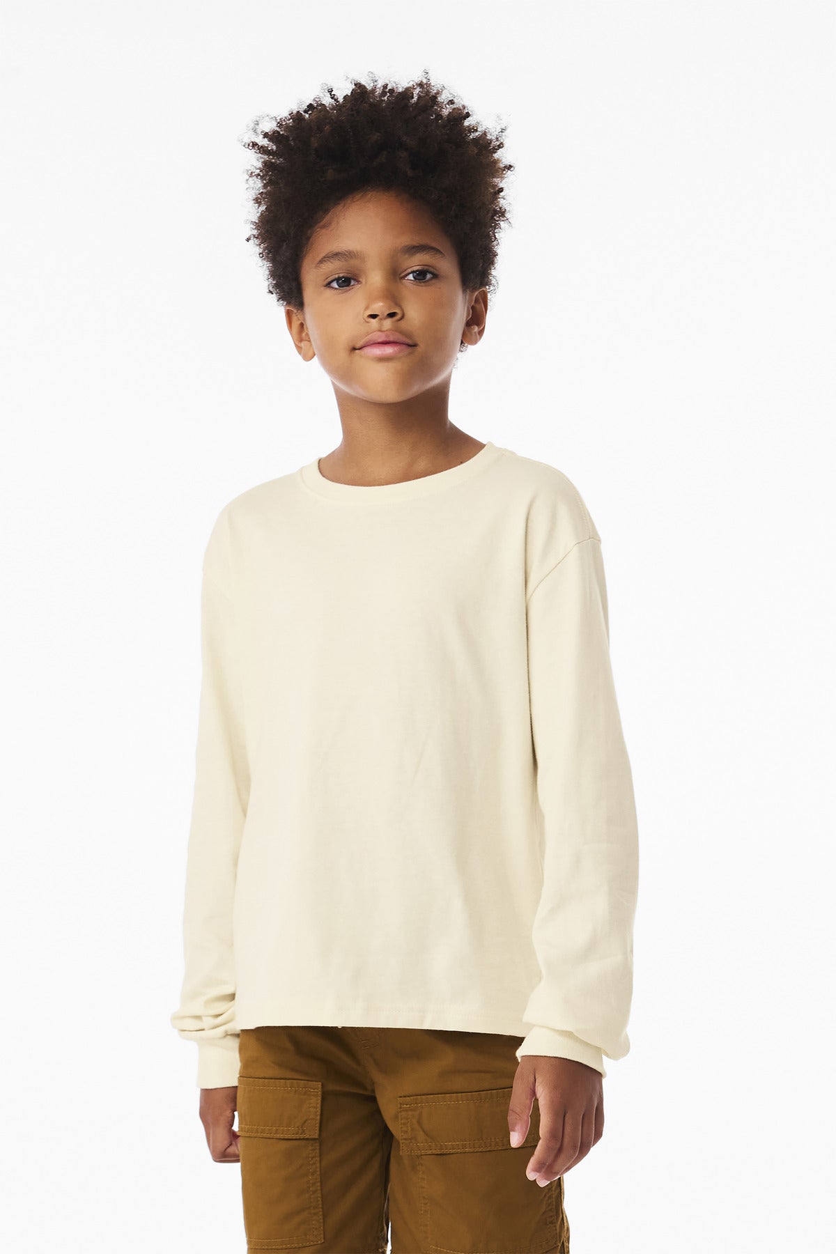 BELLA+CANVAS ®  Youth 6-Ounce Heavyweight Long Sleeve Tee BC3511Y