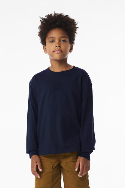 BELLA+CANVAS ®  Youth 6-Ounce Heavyweight Long Sleeve Tee BC3511Y