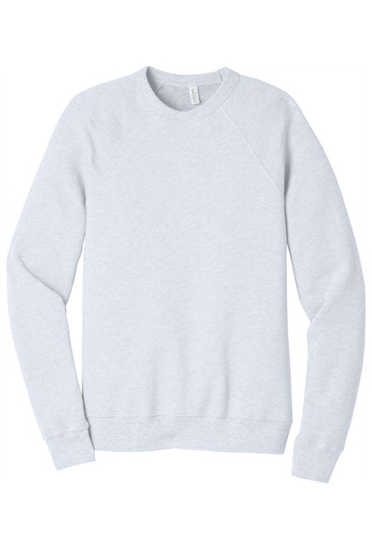 BELLA+CANVAS  ®  Unisex Sponge Fleece Raglan Sweatshirt. BC3901