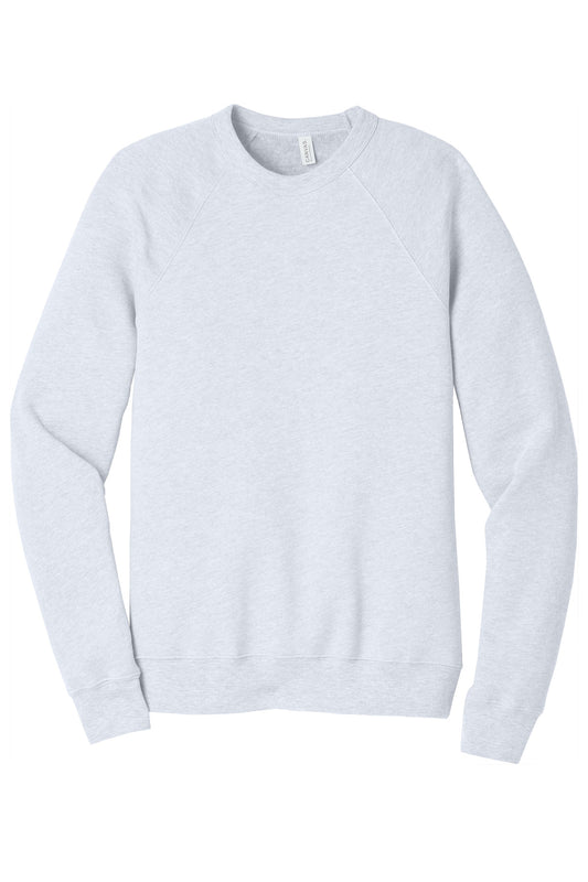 BELLA+CANVAS  ®  Unisex Sponge Fleece Raglan Sweatshirt. BC3901