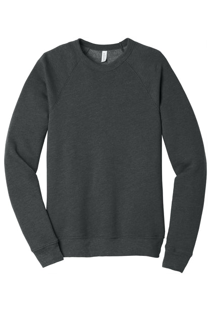 BELLA+CANVAS  ®  Unisex Sponge Fleece Raglan Sweatshirt. BC3901