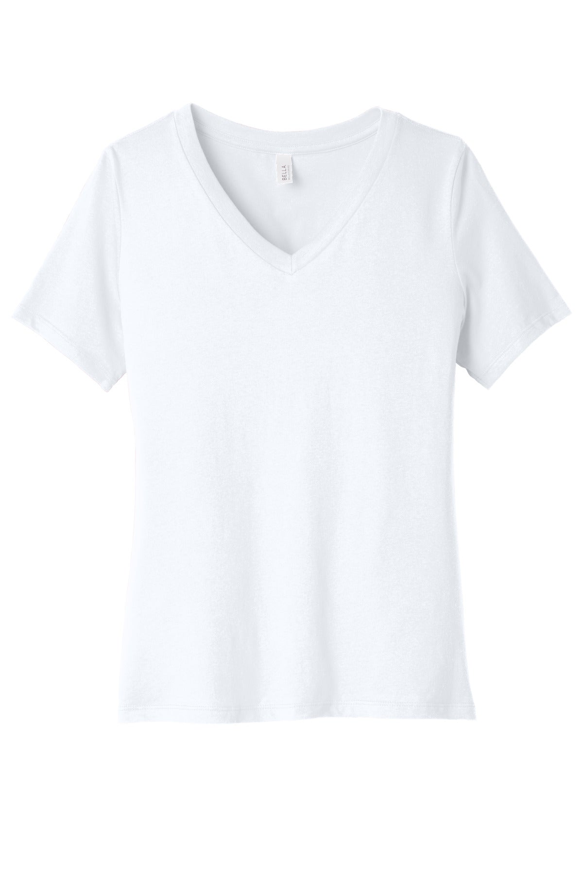 BELLA+CANVAS ®  Women's Relaxed Heather CVC V-Neck Tee BC6405CVC