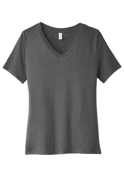 BELLA+CANVAS  ®  Women's Relaxed Jersey Short Sleeve V-Neck Tee. BC6405