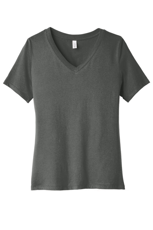 BELLA+CANVAS  ®  Women's Relaxed Jersey Short Sleeve V-Neck Tee. BC6405