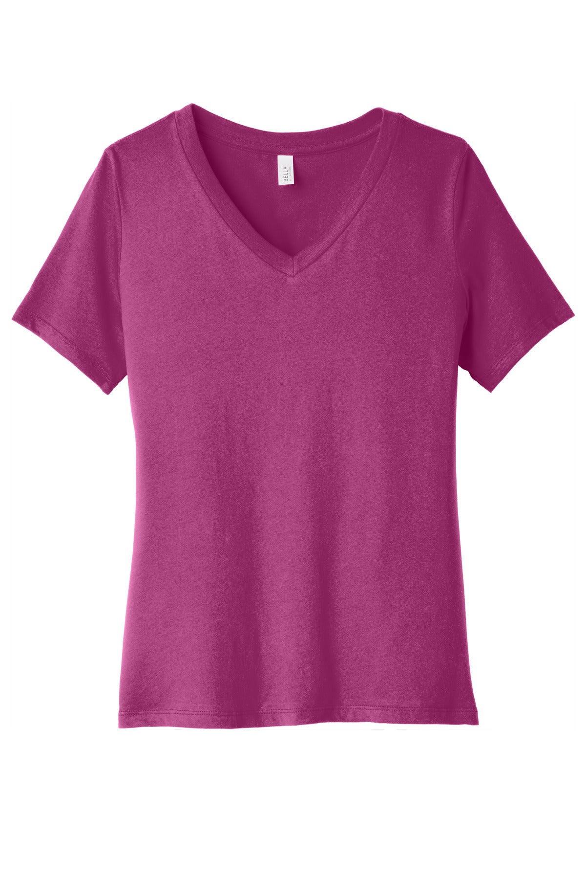 BELLA+CANVAS  ®  Women's Relaxed Jersey Short Sleeve V-Neck Tee. BC6405