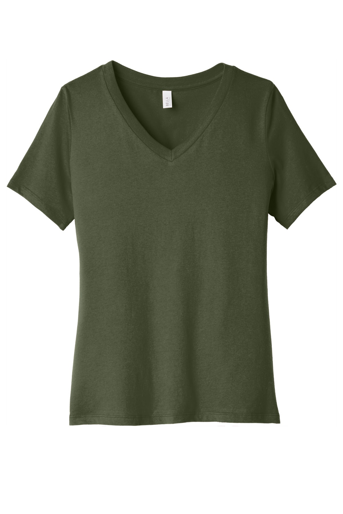 BELLA+CANVAS  ®  Women's Relaxed Jersey Short Sleeve V-Neck Tee. BC6405