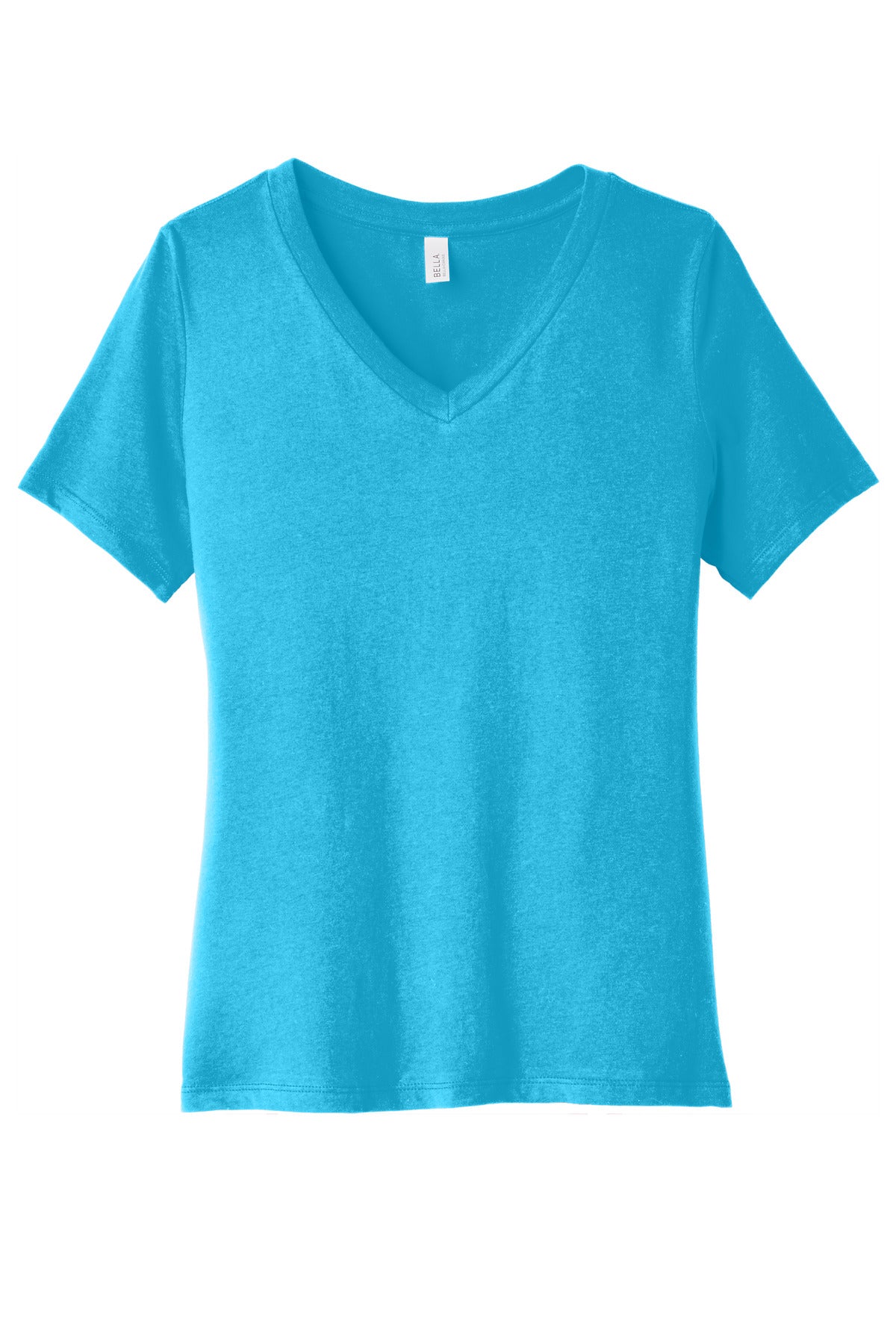 BELLA+CANVAS  ®  Women's Relaxed Jersey Short Sleeve V-Neck Tee. BC6405