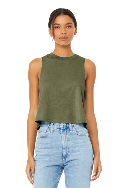 BELLA+CANVAS  ®  Women's Racerback Cropped Tank. BC6682