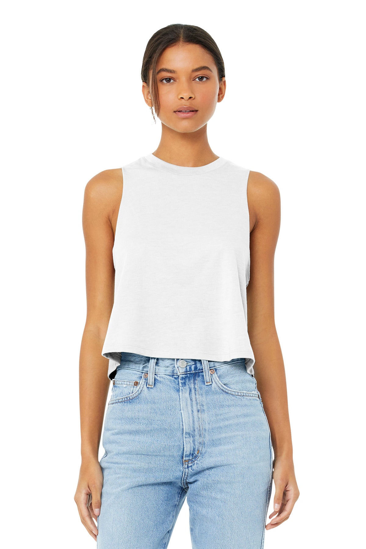 BELLA+CANVAS  ®  Women's Racerback Cropped Tank. BC6682